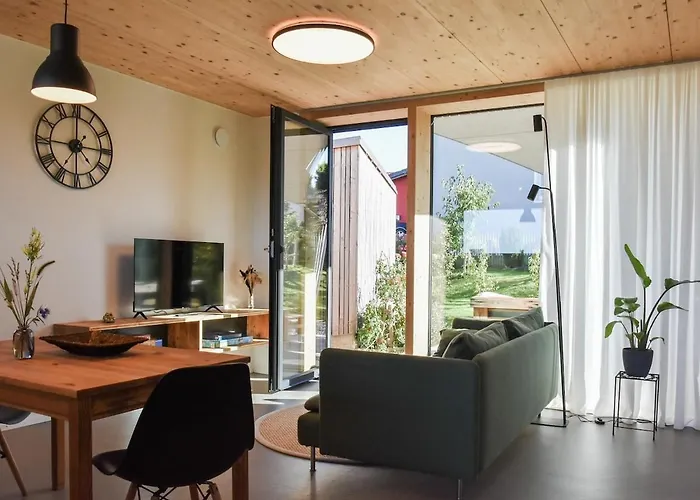 Rueckzugsort In Modernem Holzhaus Daire *