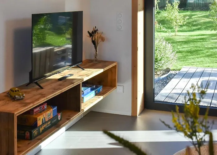 Rueckzugsort In Modernem Holzhaus Daire *